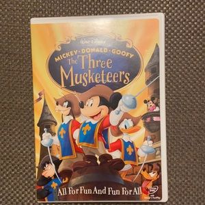 Disney’s The Three Musketeers DVD